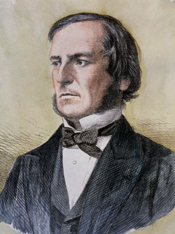 George Boole, circa 1860